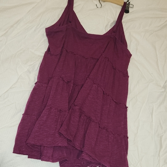 Torrid Spaghetti Strap Tiered Ruffle Tank Top/Camisole - Picture 2 of 5